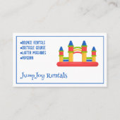 Bouncing Rentals Huis Visitekaartje (Voorkant)