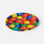 Bouncy Balls Ball Pit thema verjaardagsfeestje Papieren Bordje (Gekanteld)