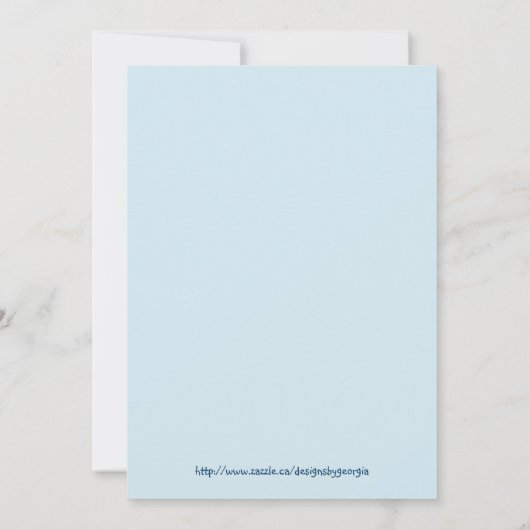 Bouncy Bithday Uitnodiging (Achterkant)