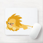 Bouncy Cartoon Lion mousepad Muismat (Met muis)