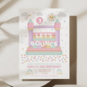 Bouncy Castle Birthday Uitnodiging