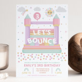 Bouncy Castle Birthday Uitnodiging