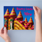 Bouncy Castle Flyer (Hand)