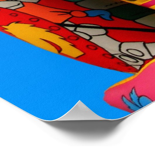 Bouncy Castle Poster (Hoek)