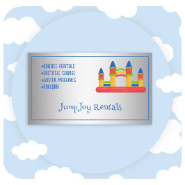 Bouncy Castle Visitekaartje