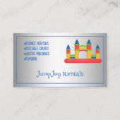 Bouncy Castle Visitekaartje (Voorkant)