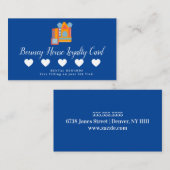 Bouncy House Jump Hearts Loyaliteit Visitekaartje (Voorkant / Achterkant)