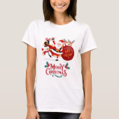 Bouncy Toonz Aangepaste Kerstmis Tshirt (Voorkant)