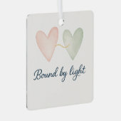 Bound by Light Metalen Ornament (Voorkant Rechts)