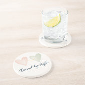 Bound by Light Zandsteen Onderzetter (Zijkant)