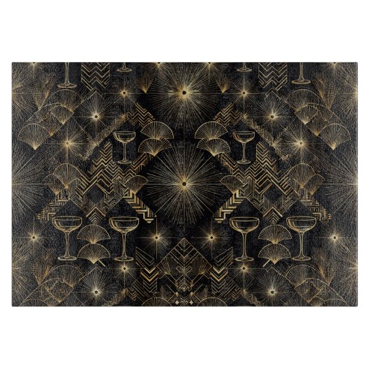 Bound Forever Deco Diva glazen snijplank (Voorkant)