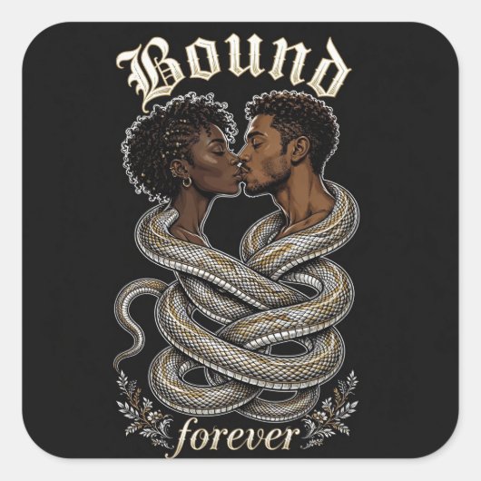 Bound Forever Signature Sticker (Voorkant)