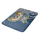 Bound Mermaids - Nautisch ontwerp voor oceaanliefh Badmat (Gekanteld)