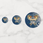 Bound Mermaids - Nautisch ontwerp voor oceaanliefh Confetti (Achterkanten)