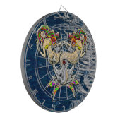 Bound Mermaids - Nautisch ontwerp voor oceaanliefh Dartbord (Voorkant Links)