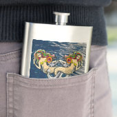 Bound Mermaids - Nautisch ontwerp voor oceaanliefh Flacon (Voorbeeld)