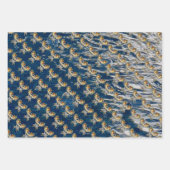 Bound Mermaids - Nautisch ontwerp voor oceaanliefh Inpakpapier Vel (Voorkant)