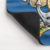 Bound Mermaids - Nautisch ontwerp voor oceaanliefh Muismat (Hoek)