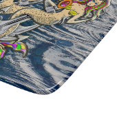 Bound Mermaids - Nautisch ontwerp voor oceaanliefh Snijplank (Hoek)