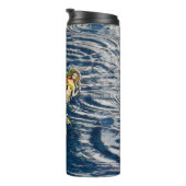 Bound Mermaids - Nautisch ontwerp voor oceaanliefh Thermosbeker (Geroteerd rechts)