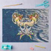 Bound Mermaids - Nautisch ontwerp voor oceaanliefh Tissuepapier (Craft)