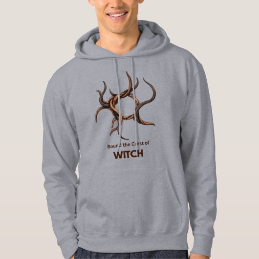 Bound the Crest of WITCH Hoodie (Voorkant)