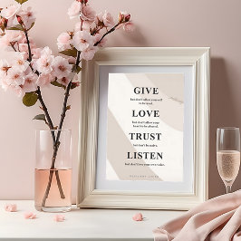 BOUNDARIES EEN Poster om u te inspireren en te mot