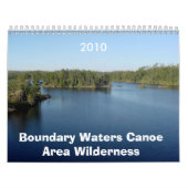 Boundary Waters Canoe Area Wilderness 2010 Calenda Kalender (Hoes)