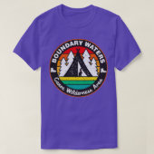 Boundary Waters Canoe Area Wilderness LLLL T-shirt (Design voorkant)