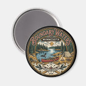 Boundary Waters Canoe Area Wilderness VS Magneet (Voorkant / Achterkant)