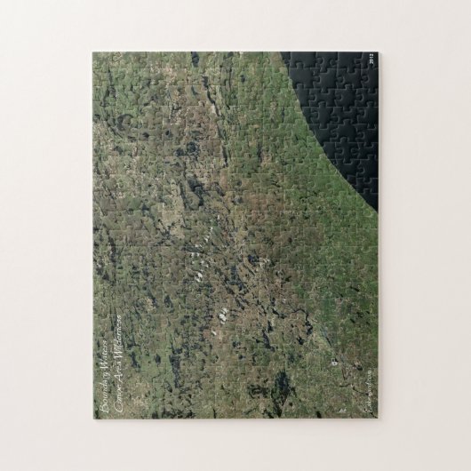 Boundary Waters Jigzaag Puzzle Legpuzzel (Verticaal)