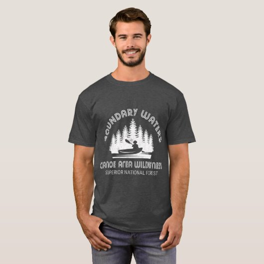 Boundary Waters Minnesota BWCA T-shirt (Voorkant volledig)