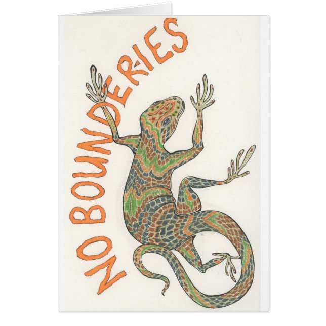 Bounder the Lizard (Voorkant)