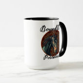Boundless Potential Horse Mug – Majestic Stallion  Mok (Voorkant rechts)