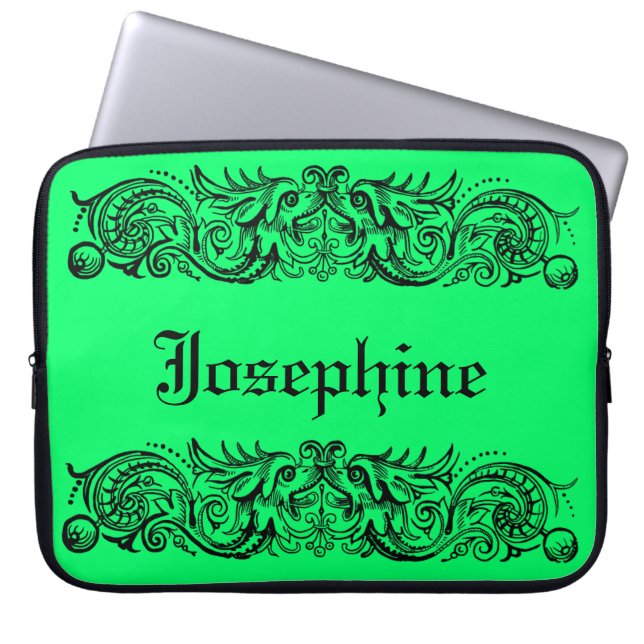 Boundmonsters laptophoes laptop sleeve (Voorkant)