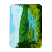 BoundWaters Canoe Area Minnesota Abstract Magneet (Verticaal)