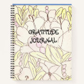 Bounful Blossom Gratitude Journal Notitieboek (Voorkant)
