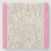 Bounful Blossom Stenen Onderzetter (Voorkant)