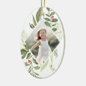 Bounful Botanical | Geometrische foto van legant Keramisch Ornament (Links)