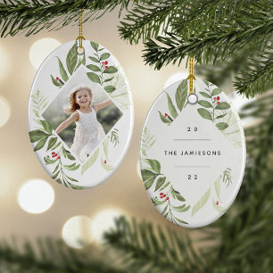 Bounful Botanical   Geometrische foto van legant Keramisch Ornament