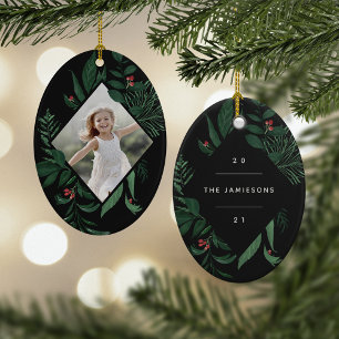 Bounful Botanical   Geometrische foto van legant Keramisch Ornament