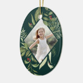 Bounful Botanical | Geometrische foto van legant Keramisch Ornament (Links)