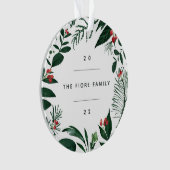 Bounful Botanical | Persoonlijke foto Ornament (voorkant)