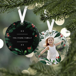 Bounful Botanical | Persoonlijke foto Ornament