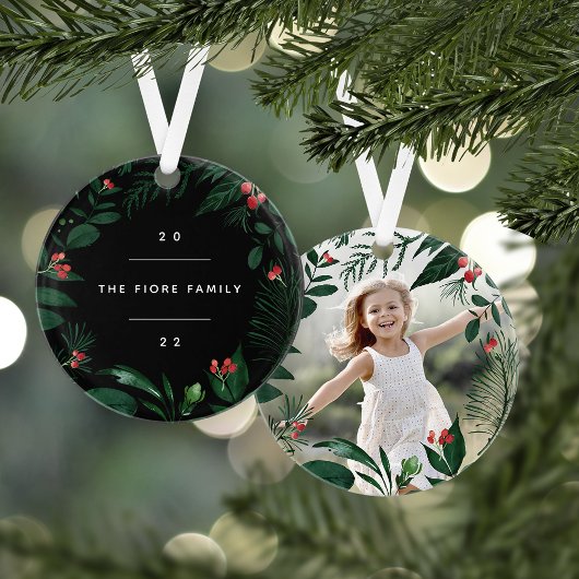 Bounful Botanical | Persoonlijke foto Ornament