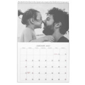 Bounful Branches Red and White-kerstfoto Kalender (Jan 2027)