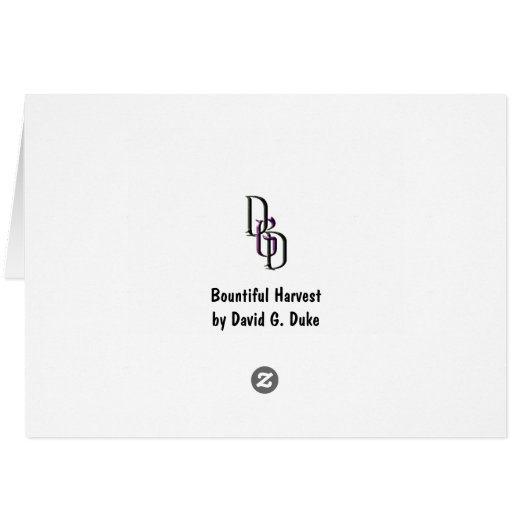 Bounful Harvest (Achterkant Horizontaal)