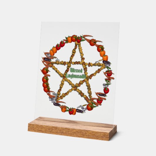 Bounful Harvest Acryl Bord (Hoek)