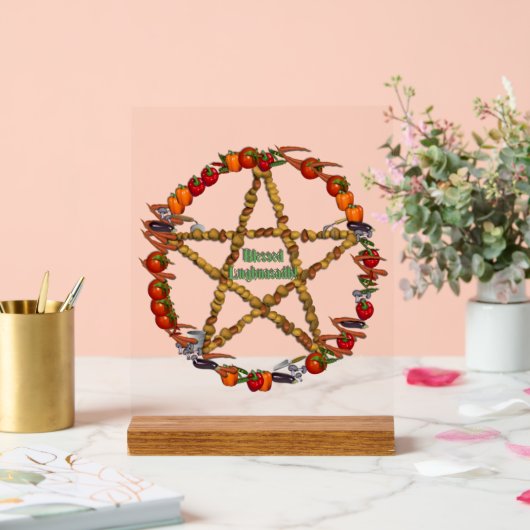 Bounful Harvest Acryl Bord (Huwelijk)