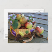 Bounful Harvest Briefkaart (Voorkant / Achterkant)